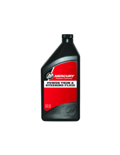 92-858075QB1 HUILE HYDRAULIQUE TRIM ET DIRECTION 1L QUICKSILVER MERCURY MARINER 8M0207038 2