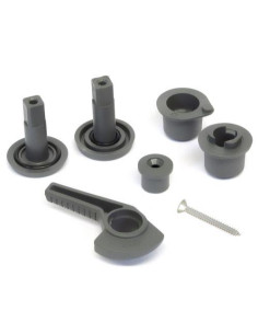 360256990 Kit poignée côté droit panneaux ponts LEWMAR LOW PROFILE 2