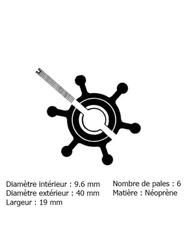 104211-42071 turbine pompe eau mer moteurs diesel YANMAR MARINE 104211-42070