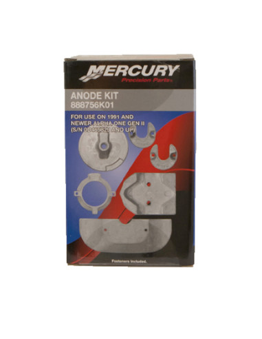 97-888756Q03 kit anodes alu embase z drive MERCURY MERCRUISER QUICKSILVER alpha one G2 888756Q02 888756A1 888756K01