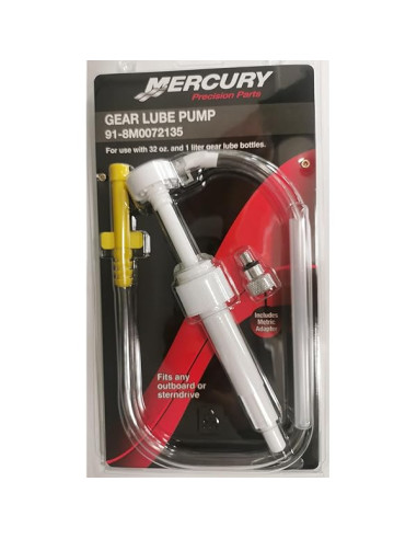 91-8M0072133 Pompe remplissage huile embase hors-bord inboard QUICKSILVER MERCURY MARINER MERCRUISER 91-802891Q2 91-8M0072135