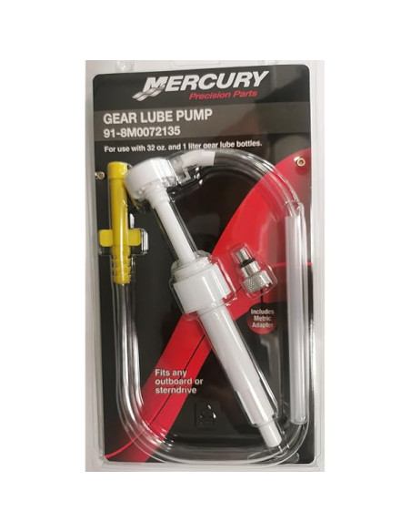 91-8M0072133 Pompe remplissage huile embase hors-bord inboard QUICKSILVER MERCURY MARINER MERCRUISER 91-802891Q2 91-8M0072135