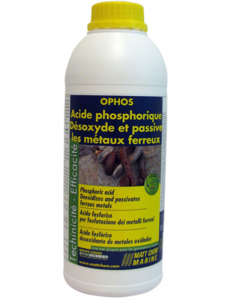 950M bidon 1 litre acide phosphorique OPHOS MATT CHEM
