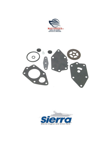 18-7800 kit réparation menbranes pompe essence SIERRA moteurs hors-bord OMC JOHNSON EVINRUDE BRP 433519 438616