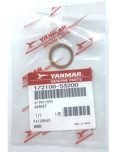 172100-53200 joint injecteurs ORIGINE moteurs diesel YANMAR MARINE