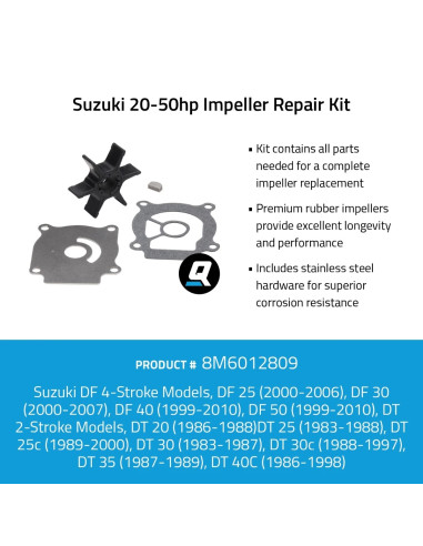 Kit turbine 25 / 50 cv