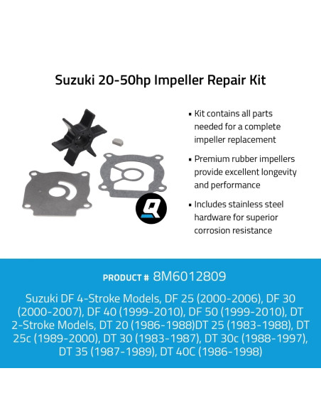 Kit turbine 25 / 50 cv