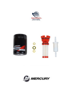 8M0097858 kit entretien service maintenance 100 heures ORIGINE moteurs hors-bord MERCURY MARINER VERADO L6 de 200 à 300 cv 2