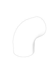 3842016 durite coude échappement ORIGINE échangeur température eau moteurs diesel VOLVO PENTA D1-13 D1-20 D1-30 D2-40