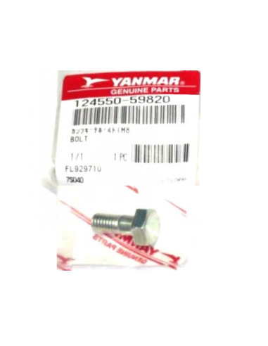124550-59820 vis creuse M8 moteurs diesel YANMAR MARINE