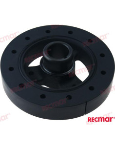 REC888776T Poulie damper ADAPTABLE moteurs essence MERCURY MERCRUISER 888776T VOLVO PENTA 3859022