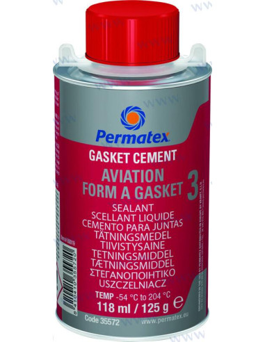 8M0133898 Pâte joint haute température PERMATEX aviation FORM A GASKET 80017 35572 perfect seal sealing compound