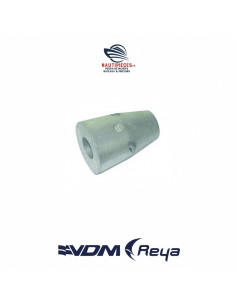 Anode zinc profilée arbre 25MM