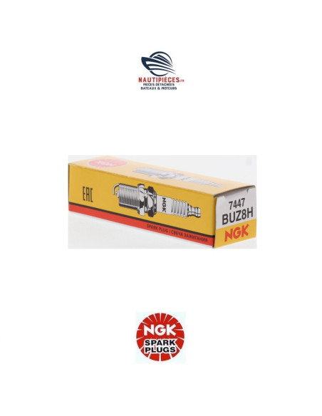 BUZ8H Bougie allumage BUZ8H origine moteurs hors-bord CHAMPION L6VC