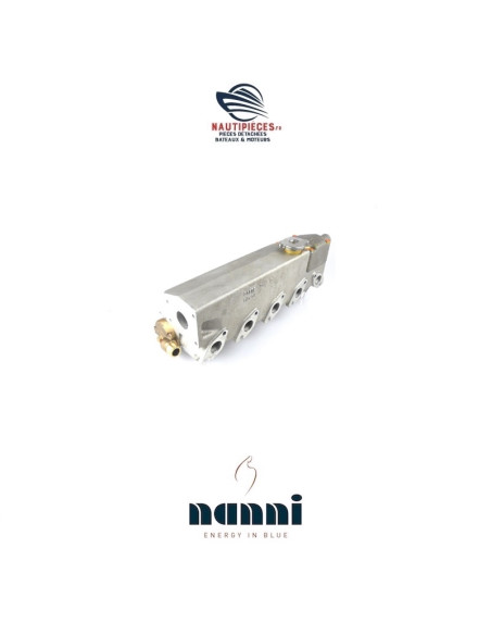 970307950PR échangeur de température d'eau complet moteur NANNI DIESEL 5.250TDI 5.280HE 970307950