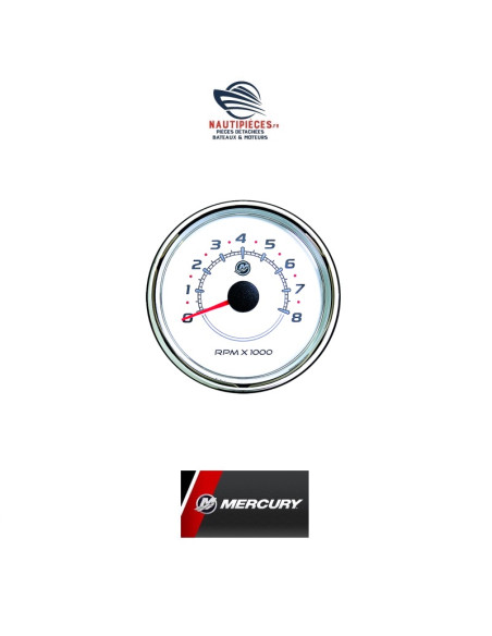 8M0069419 Compte tours 0-8000 tr/min SC100 smarcraft moteurs hors-bord inboard MERCURY MARINER MERCRUISER