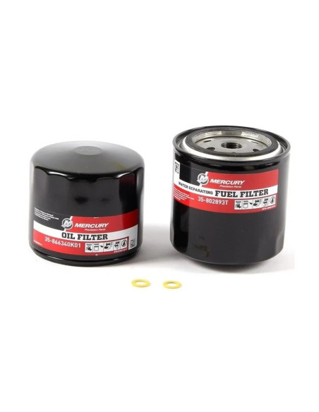 8M0147051 Kit entretien service maintenance 100H ORIGINE moteurs MERCURY MERCRUISER V6 4.3 MPI