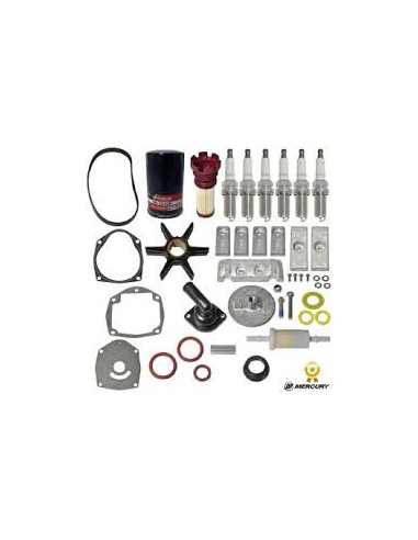 8M0097859 kit entretien 300 heures moteur hors-bord MERCURY MARINER VERADO L6 6 cylindres génération 1