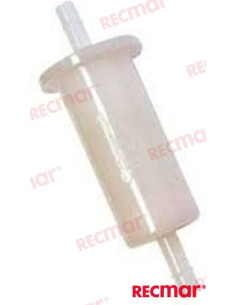 REC40135 Filtre essence adaptable RECMAR moteurs JOHNSON & EVINRUDE 360941 398319 398327