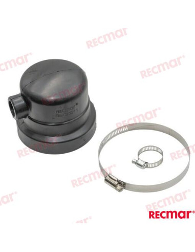 RECC23211 Kit durite / capot échangeur température eau refroidissement adaptable RECMAR moteurs VOLVO PENTA md2040 3580522