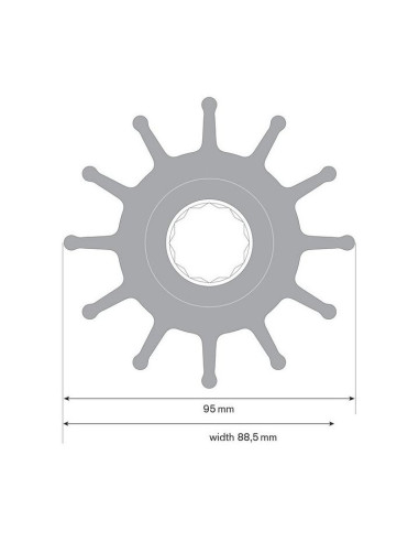 Kit turbine F9 17936