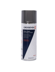 P205551 aérosol 400ML bombe aérosol peinture CROSSEVEN moteurs diesel YANMAR MARINE gris métal 1987 et + SUPERMARINE SMA114703