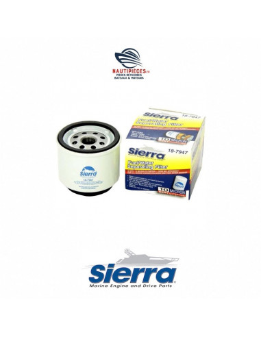 18-7947 cartouche filtre essence SIERRA RACOR 120RRAC01 S3240 18-7947 cartouche filtre essence SIERRA RACOR 120RRAC01 S3240