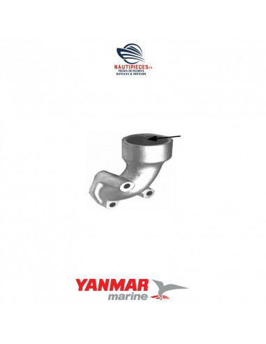 104511-13070 bride pipe échappement moteur diesel YANMAR MARINE YS12 YS YSB12 YSE12 YSM12