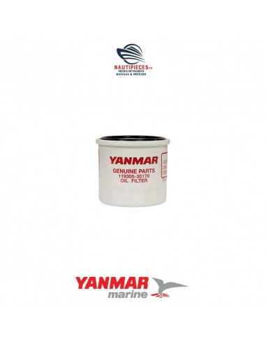 119305-35170 filtre à huile pour moteurs YANMAR MARINE moteurs 1GM 1GM10 2GM 2GM20 3GM 3GM30 2YM15 3YM20 3YM30 3JH SERIE 119305-