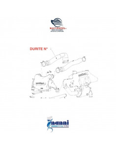 48328165 durite intercooler admission ORIGINE moteur NANNI DIESEL N4.100