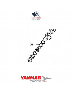 128275-11500 joint injecteur ORIGINE moteur diesel YANMAR MARINE GM